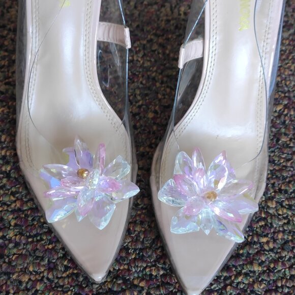 Fashion Nova Solemate Pumps Nude - Picture 3 of 11